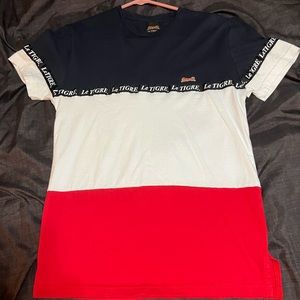 Vintage Le Tigre Blue/White/Red T-Shirt